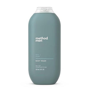 Method Men Body Wash, Sea + Surf, Paraben and Phthalate Free, 18 fl oz