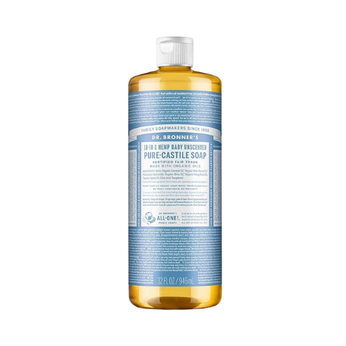 Dr. Bronner's Pure Castile Liquid Soap All Natural Body Wash