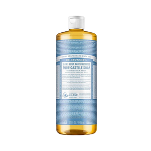 Dr. Bronner's Pure Castile Liquid Soap All Natural Body Wash