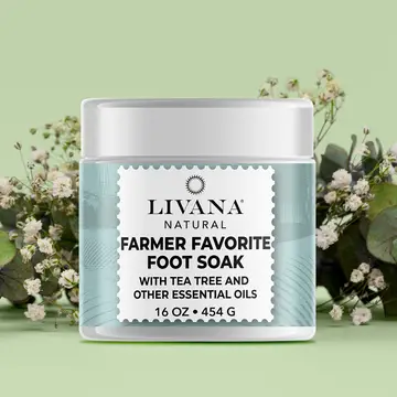 Farmers Favorite Foot Soak - 16 OZ - Livananatural