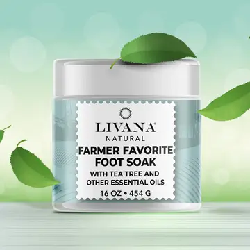 Farmers Favorite Foot Soak - 16 OZ - Livananatural