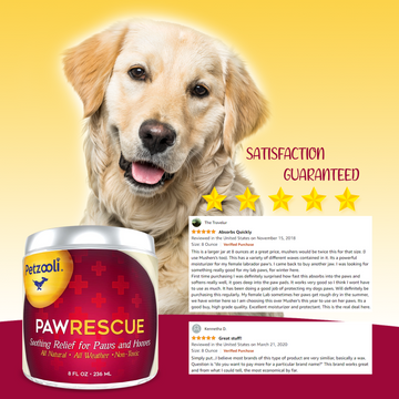 Paw Rescue by Petzooli®, Protective Balm for Paws and Hooves, 8oz - Livananatural